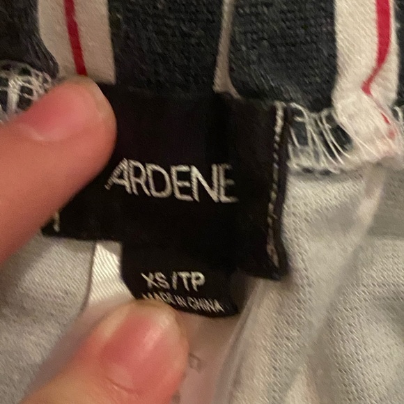 Paper boy shorts with tie - Picture 2 of 2